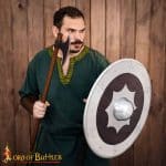 The Northman’s Handcrafted Wooden Shield - Lord of Battles
