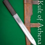 Markland Merchants - Continental Broad Seax with Leather Sheath
