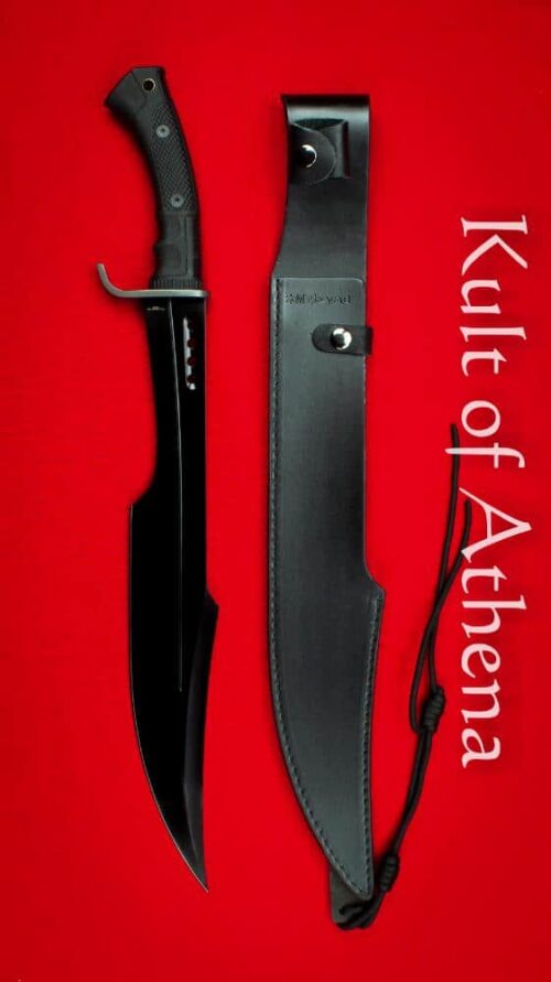 Honshu - Blackened Spartan Sword and Sheath