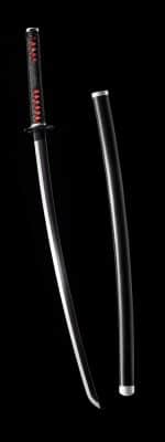 Hanbon Forge - Tanjiro Kamado Sword – Demon Slayer (T10 Steel, Black Blade)