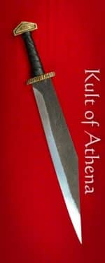 BKS - Large Brass Hilt Seax (16" Blade)