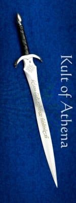 BKS - Middle Earth Elvish Short Sword with Elvish Script