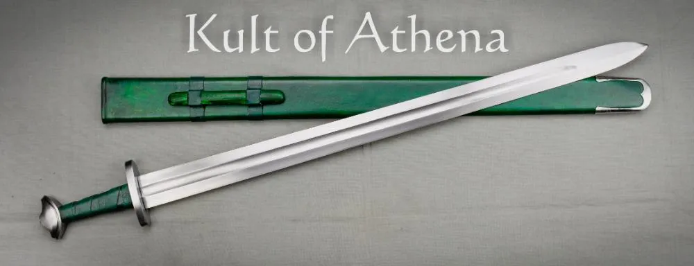 Viking Temple Sword - Green Grip