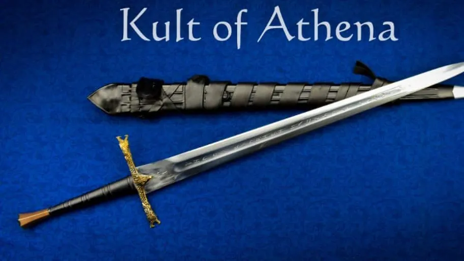 Darksword - The Eindride Lone Wolf Sword with Integrated Sword Belt