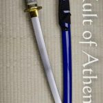 Musha - Seiryu Katana with Blue Saya Scabbard