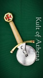 Knight's Templar Pizza Cutter - Deepeeka