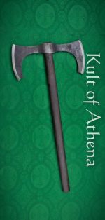 Fantasy Barbarian Battle Axe - Wulflund