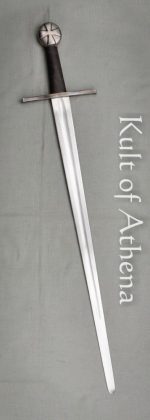 Fabri Armorum - Gothic Arming Sword with Cross Pommel - Brown