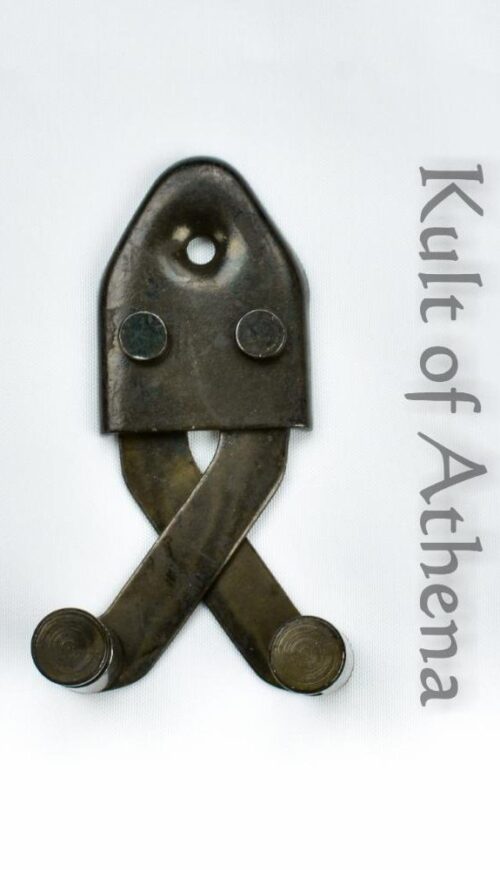 Adjustable Sword Wall Hanger in Antiqued Steel Finish - Deepeeka