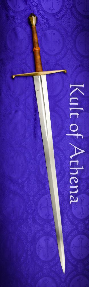 Lockwood Swords -Type XVIIIa 15th Century Longsword with Bronze Hilt - Brown Grip - Only 1 Available!