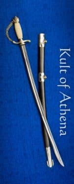 George Washington's Silver Lion Headed Cuttoe - Universal Swords