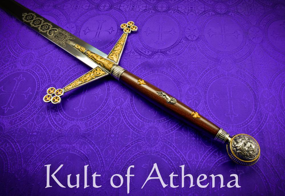 Silver and Gold Claymore by Marto
