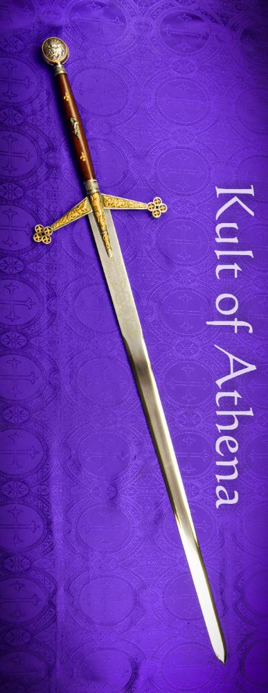 Silver and Gold Claymore by Marto