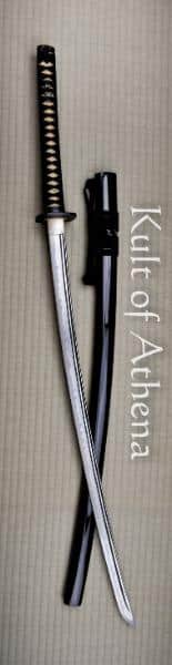 Dragon King - Winter Sun Katana - Clay Tempered Version